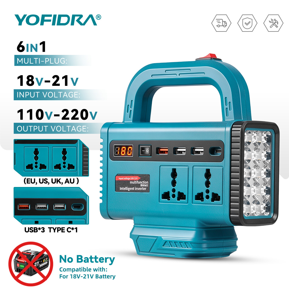 Inverter di potenza portatile  - Ac Outdoor Power recensione e prezzo