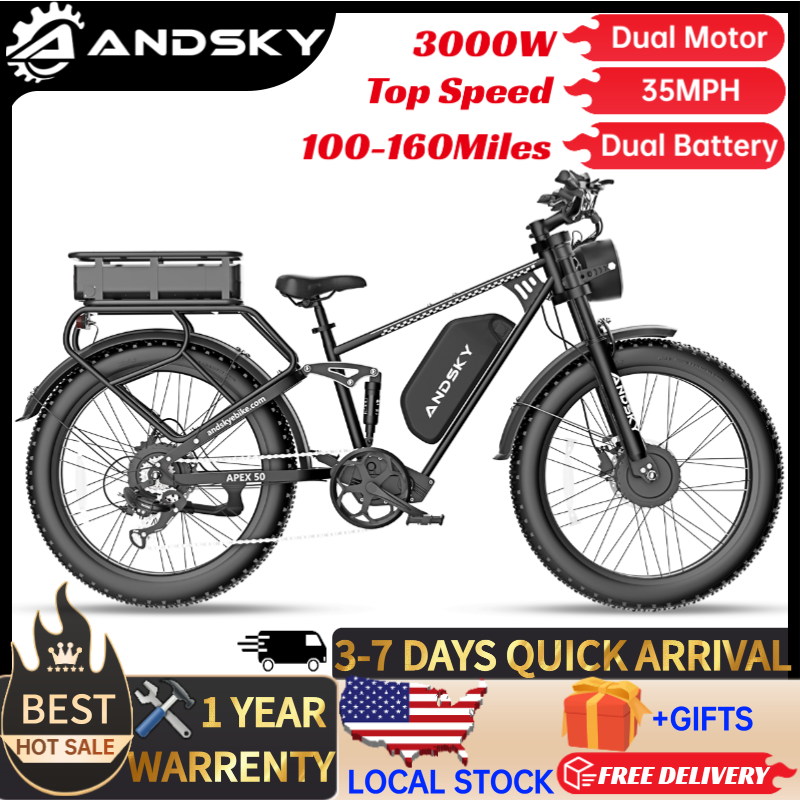 Outdoor Power Tool Kit - Bici Elettrica ANDSKY Apex50 AWD 3000W