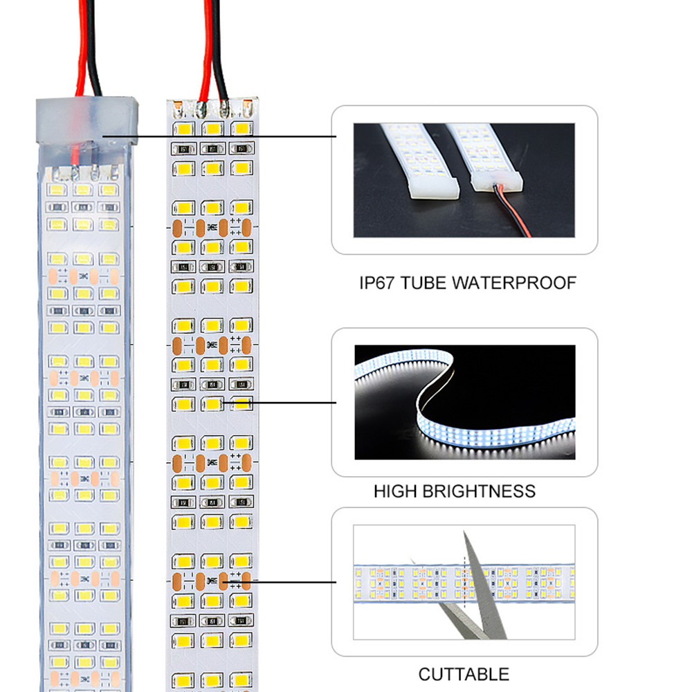 5m Ad Alta Luminosità SMD2835  - Outdoor Power Strip Weatherproof recensione e prezzo